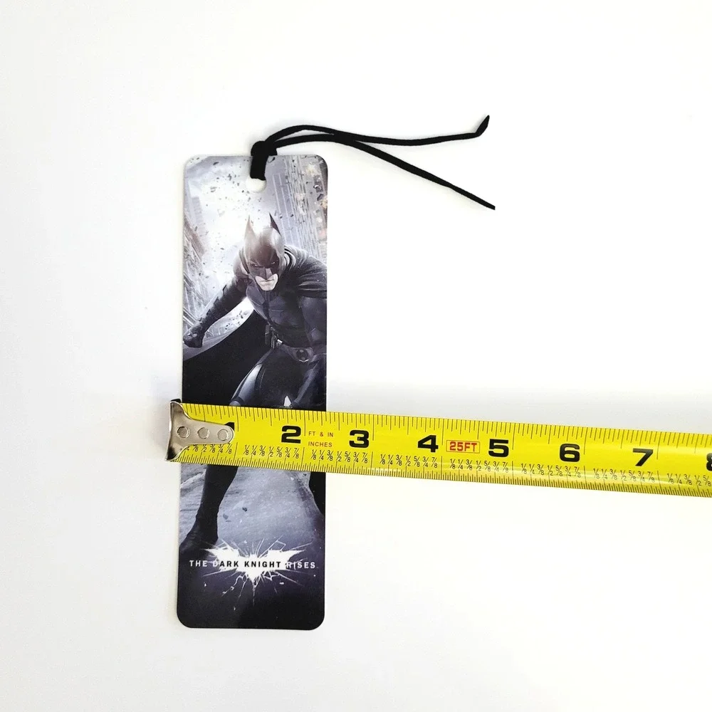2012 Batman Dark Knight Rises Bookmark faux black leather Antioch Trends NBM5257